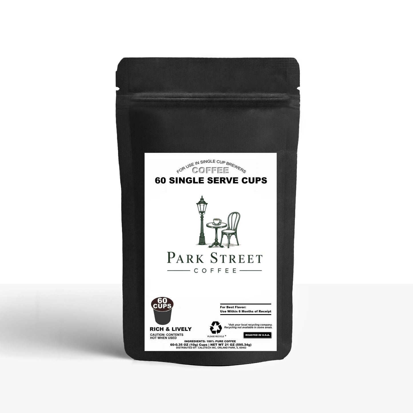 60 Pack Single Serve Coffee Capsules