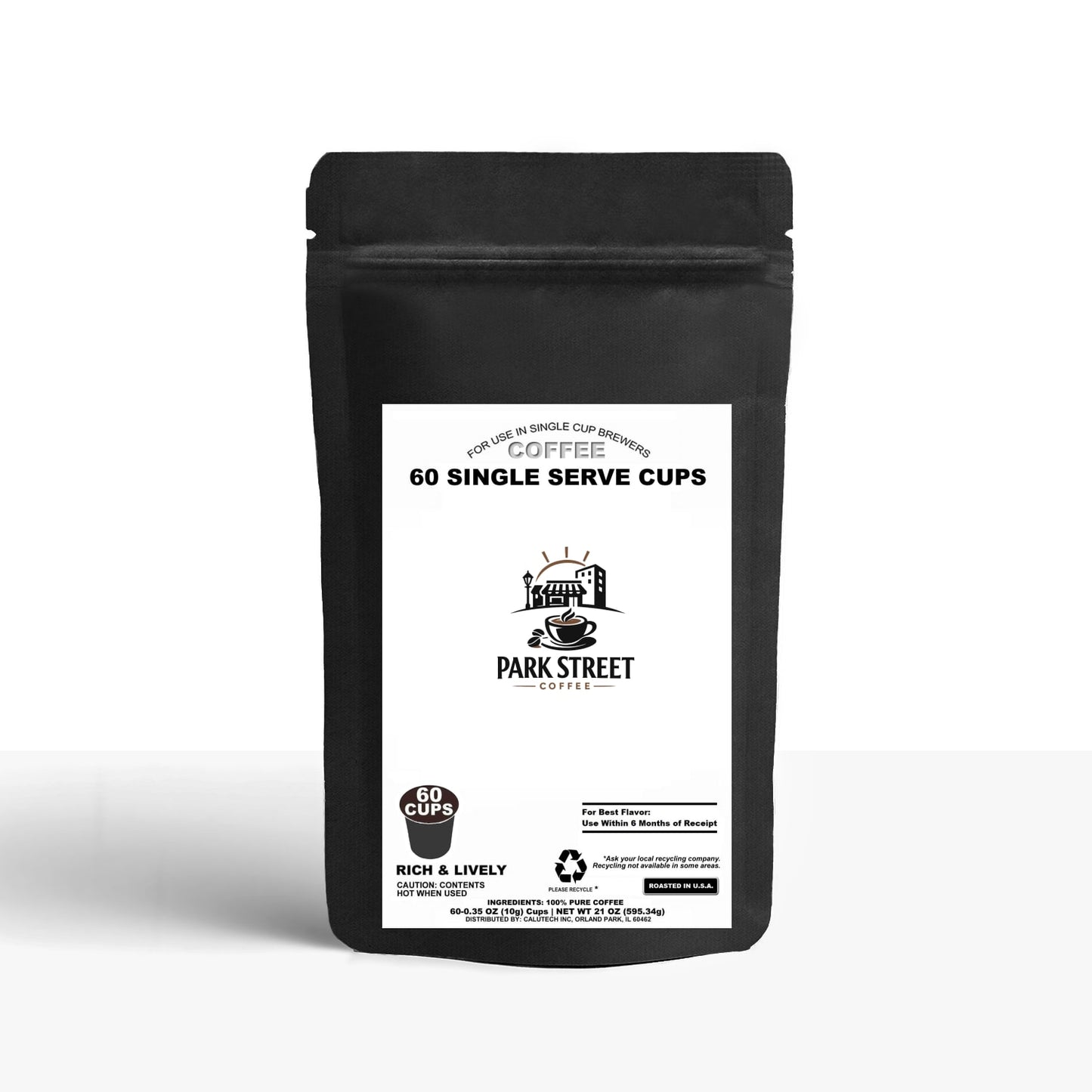 60 Pack Single Serve Coffee Capsules