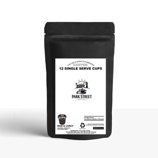 12 Pack Single Serve Coffee Capsules